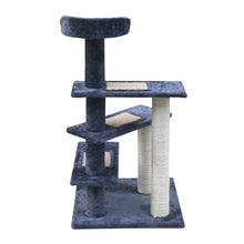 Load image into Gallery viewer, i.Pet Cat Tree 100cm Trees Scratching Post Scratcher Tower Condo House Furniture Wood Steps
