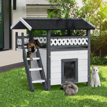 Load image into Gallery viewer, i.Pet Rabbit Hutch Cat House Shelter Outdoor Wooden Small Dog Pet Houses Kennel
