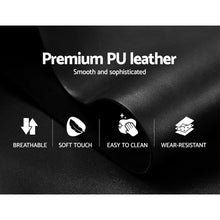 Load image into Gallery viewer, Artiss Recliner Chair Armchair Luxury Single Lounge Leather Black Cinema
