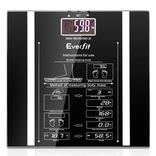 Load image into Gallery viewer, Everfit Bathroom Scales Digital Body Fat Scale 180KG Electronic Monitor Tracker
