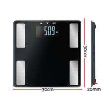 Load image into Gallery viewer, Electronic Digital Bathroom Scales Body Fat Scale Bluetooth Weight 180KG

