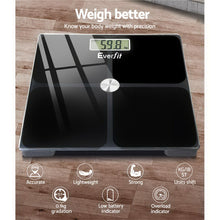 Load image into Gallery viewer, Everfit Bathroom Scales Digital Weighing Scale 180KG Electronic Monitor Tracker
