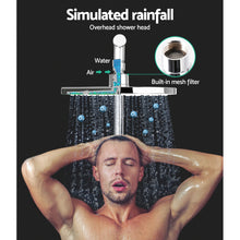Load image into Gallery viewer, Cefito WELS 9&#39;&#39; Rain Shower Head Mixer Round Handheld High Pressure Wall Chrome
