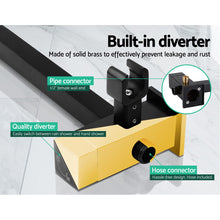 Load image into Gallery viewer, Cefito WELS 8&#39;&#39; Rain Shower Head Set Square Handheld High Pressure Wall Black
