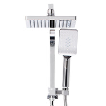 Load image into Gallery viewer, Cefito WELS 8&#39;&#39; Rain Shower Head Set Square Handheld High Pressure Wall Chrome
