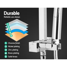 Load image into Gallery viewer, Cefito WELS 8&#39;&#39; Rain Shower Head Set Square Handheld High Pressure Wall Chrome
