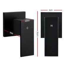 Load image into Gallery viewer, Cefito Bathroom Taps Faucet Rain Shower Head Set Hot And Cold Diverter DIY Black
