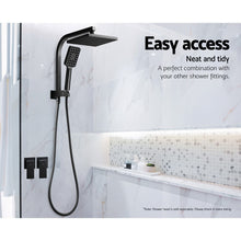 Load image into Gallery viewer, Cefito Bathroom Taps Faucet Rain Shower Head Set Hot And Cold Diverter DIY Black
