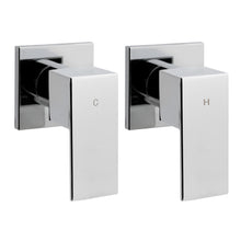 Load image into Gallery viewer, Cefito Bathroom Taps Faucet Rain Shower Head Set Hot And Cold Diverter DIY Chrome
