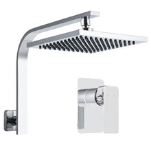 Load image into Gallery viewer, Cefito WElS 8&#39;&#39; Rain Shower Head Mixer Square High Pressure Wall Arm DIY Chrome
