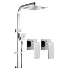 Load image into Gallery viewer, Cefito WELS 10&#39;&#39; Rain Shower Head Taps Round Handheld High Pressure Wall Chrome
