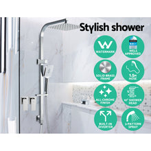 Load image into Gallery viewer, Cefito WELS 10&#39;&#39; Rain Shower Head Taps Round Handheld High Pressure Wall Chrome

