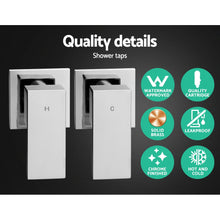 Load image into Gallery viewer, Cefito WELS 10&#39;&#39; Rain Shower Head Taps Round Handheld High Pressure Wall Chrome
