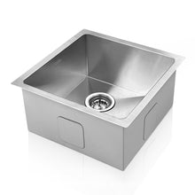 Load image into Gallery viewer, Cefito 36cm x 36cm Stainless Steel Kitchen Sink Under/Top/Flush Mount Silver
