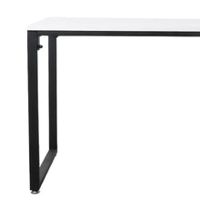 Load image into Gallery viewer, Sleek White &amp; Black Stylish Office Desk for Computer, Study, Home, Workstation, Bedroom-The White Mall-The White Mall
