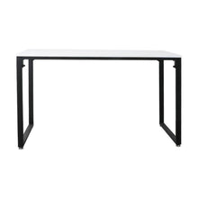 Load image into Gallery viewer, Sleek White &amp; Black Stylish Office Desk for Computer, Study, Home, Workstation, Bedroom-The White Mall-The White Mall
