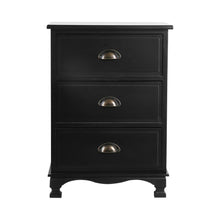 Load image into Gallery viewer, Sophisticated Black Bedside Table, Side Table or Console-Furniture-The White Mall
