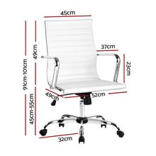 Load image into Gallery viewer, Stylish White Artiss Office Gaming Chair Computer Desk Chair-Office Chair-The White Mall
