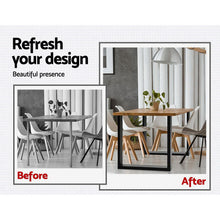 Load image into Gallery viewer, 2x Coffee Dining Table Legs Steel Industrial Vintage Bench Metal Box Shape 710MM
