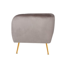 Load image into Gallery viewer, Artiss Armchair Lounge Chair Accent Armchair Velvet Beige
