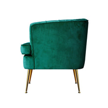 Load image into Gallery viewer, Artiss Armchair Lounge Accent Chair Armchair Velvet Green
