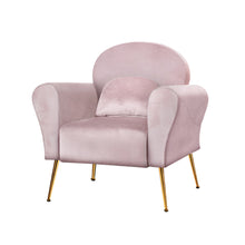 Load image into Gallery viewer, Artiss Armchair Lounge Chair Accent Armchair Pink Velvet
