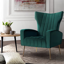 Load image into Gallery viewer, Artiss Armchair Lounge Chairs Accent Armchair Velvet Green
