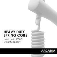 Load image into Gallery viewer, Arcadia Furniture Rocking Egg Chair Outdoor Wicker Rattan Patio Garden Circular - Oatmeal and Grey
