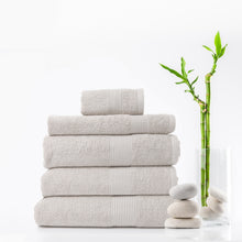 Load image into Gallery viewer, Royal Comfort 5 Piece Cotton Bamboo Towel Set 450GSM Luxurious Absorbent Plush - Sea Holly
