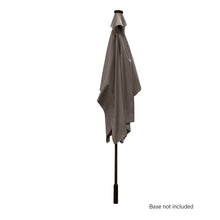 Load image into Gallery viewer, Arcadia Furniture Umbrella 3 Metre Umbrella with Solar LED Lights Garden Yard - Charcoal
