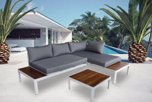 Load image into Gallery viewer, Milano 3pc Outdoor Furniture Lounge Sofa Set Poolside Deck Patio Setting Garden
