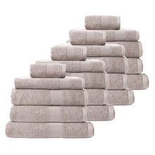 Load image into Gallery viewer, Royal Comfort 20 Piece Cotton Bamboo Towel Bundle Set 450GSM Luxurious Absorbent - Champagne
