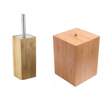Load image into Gallery viewer, Toilet Brush Holder &amp; Bin Set
