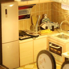 Load image into Gallery viewer, Dollhouse Miniature with Furniture Kit Plus Dust Proof and Music Movement - Creative Room (1:24 Scale Creative Room Idea)
