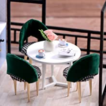 Load image into Gallery viewer, Dollhouse Miniature with Furniture Kit Plus Dust Proof and Music Movement - Cozy time  (Valentine&#39;s Day Gift Idea)
