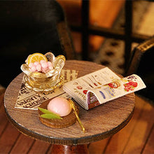 Load image into Gallery viewer, Dollhouse Miniature with Furniture Kit Plus Dust Proof and Music Movement - Forest Tea Shop
