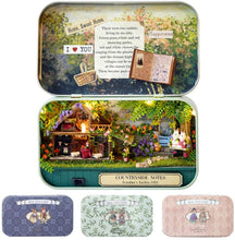 Load image into Gallery viewer, Box Theatre Doll House Furniture Miniature, 1:24 Dollhouse Kit for Kids (Countryside Notes)
