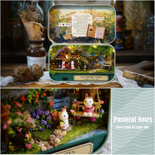 Load image into Gallery viewer, Box Theatre Doll House Furniture Miniature, 1:24 Dollhouse Kit for Kids (Countryside Notes)
