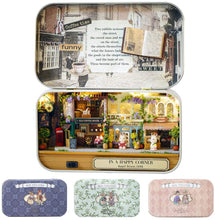 Load image into Gallery viewer, Box Theatre Doll House Furniture Miniature, 1:24 Dollhouse Kit for Kids (Happy Corner)
