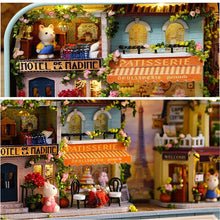 Load image into Gallery viewer, Box Theatre Doll House Furniture Miniature, 1:24 Dollhouse Kit for Kids (Roaming in Paris)
