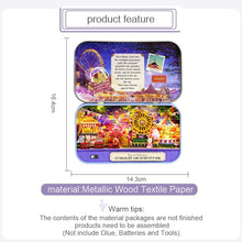 Load image into Gallery viewer, Box Theatre Doll House Furniture Miniature, 1:24 Dollhouse Kit for Kids (Starlight Amusement Park)
