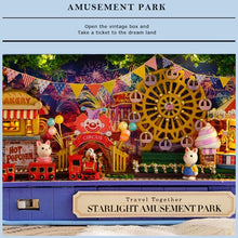 Load image into Gallery viewer, Box Theatre Doll House Furniture Miniature, 1:24 Dollhouse Kit for Kids (Starlight Amusement Park)
