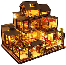 Load image into Gallery viewer, Dollhouse Miniature with Furniture Kit Plus Dust Proof and Music Movement - Giant Asia (1:24 Scale Creative Room Idea)
