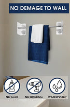 Load image into Gallery viewer, Stainless Steel Towel Bar with Suction Cup
