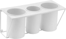 Load image into Gallery viewer, Hair Dryer Holder Care Tool Organizer for Bath Supplies Accessories (White)
