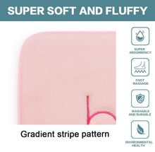 Load image into Gallery viewer, Extra Thick Memory Foam &amp; Super Comfort Bath Rug Mat for Bathroom (60 x 40 cm, Pink)
