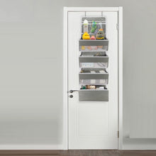 Load image into Gallery viewer, Wall Mount Hanging Organizer with 4 Large Capacity Pocket Organizers and 3 Small Pockets for Essentials
