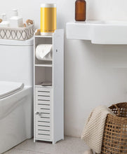 Load image into Gallery viewer, Toilet Paper Roll Holder for Bathroom with roller (White, 76cm)
