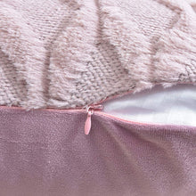 Load image into Gallery viewer, 2 Pack Decorative Boho Throw Pillow Covers 45 x 45 cm (Pink)

