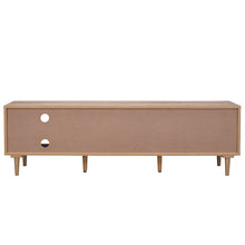 Load image into Gallery viewer, Natura Rattan TV Stand Entertainment Unit With 2 Doors &amp; Shelves
